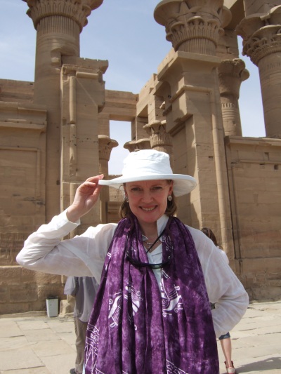 Sophie Neville at Aswan