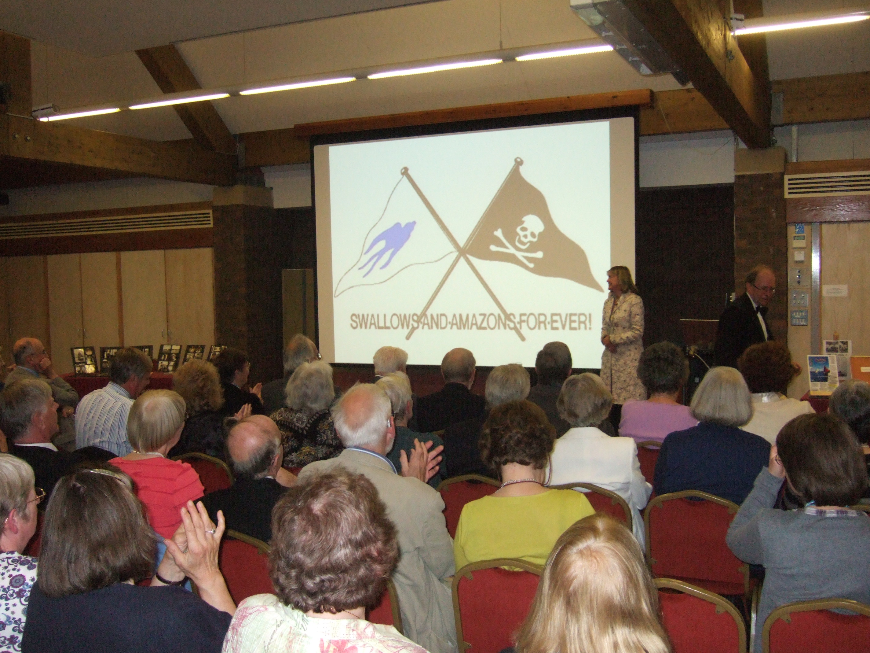 Author and speaker Sophie Neville talks about Swallows and Amazons