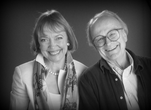 Sophie Neville and David Wood OBE appearing on CBBCTV
