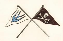 Swallows &amp; Amazons flags for book