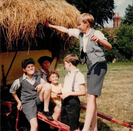 Coot Club - the hay wagon