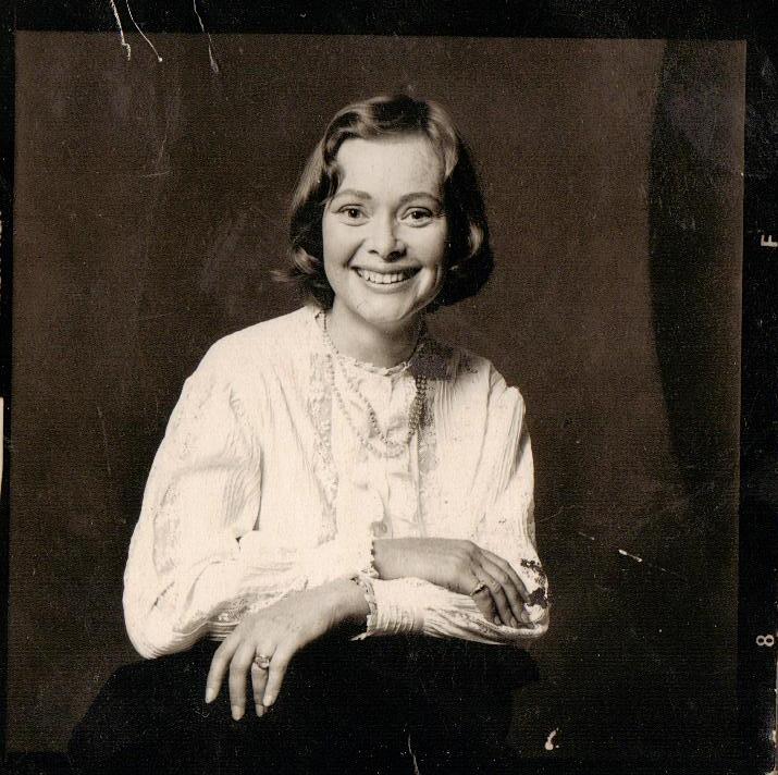 Daphne Neville in about 1973