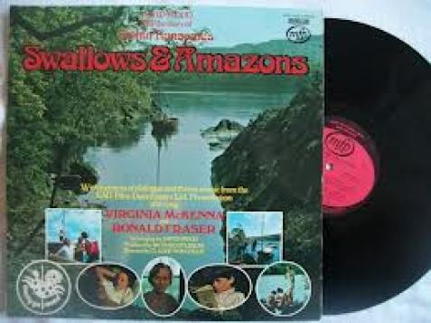 LP of Swallows and Amason with vinyl record