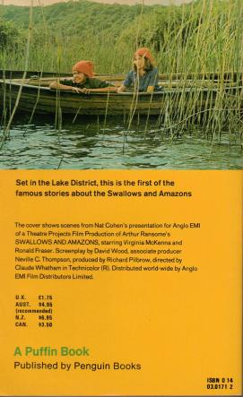Swallows and Amazons ~ Puffin edition, 1984