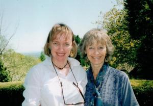 Sophie Neville with Virginia McKenna in about 2001