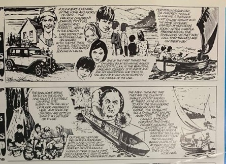 Swallows and Amazons comic 1