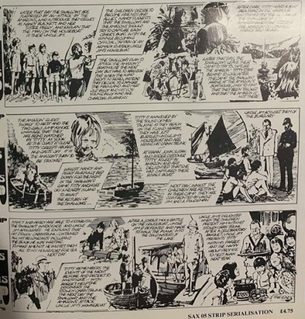 Swallows and Amazons comic 2